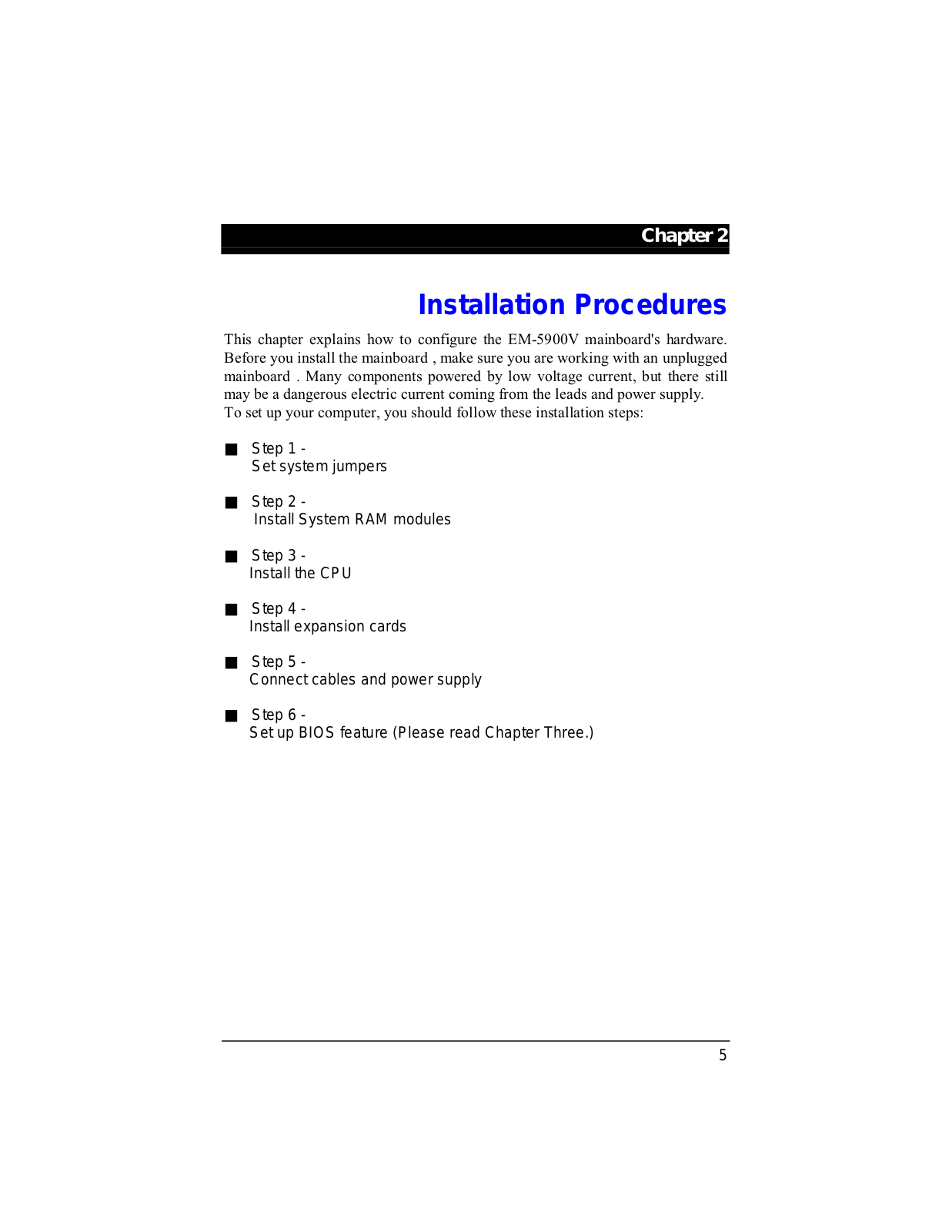 Matsonic MS5010 Installation Guide