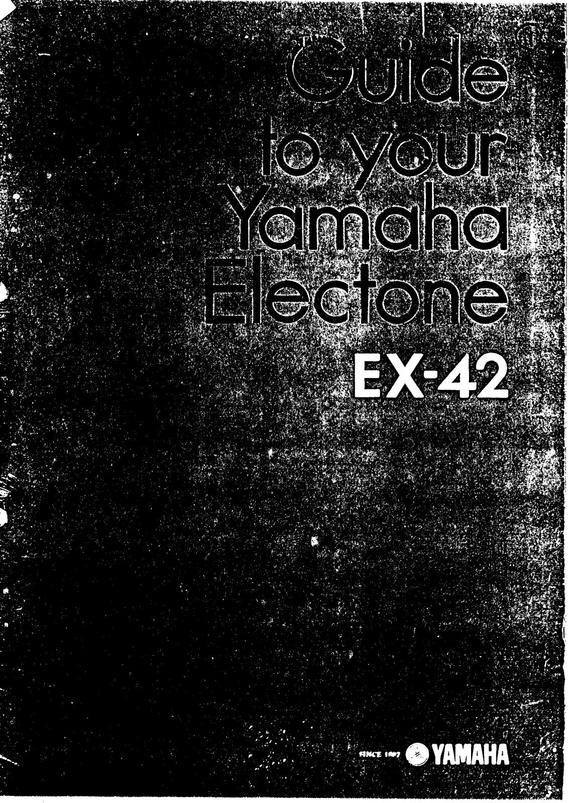 Yamaha EX42E User Manual