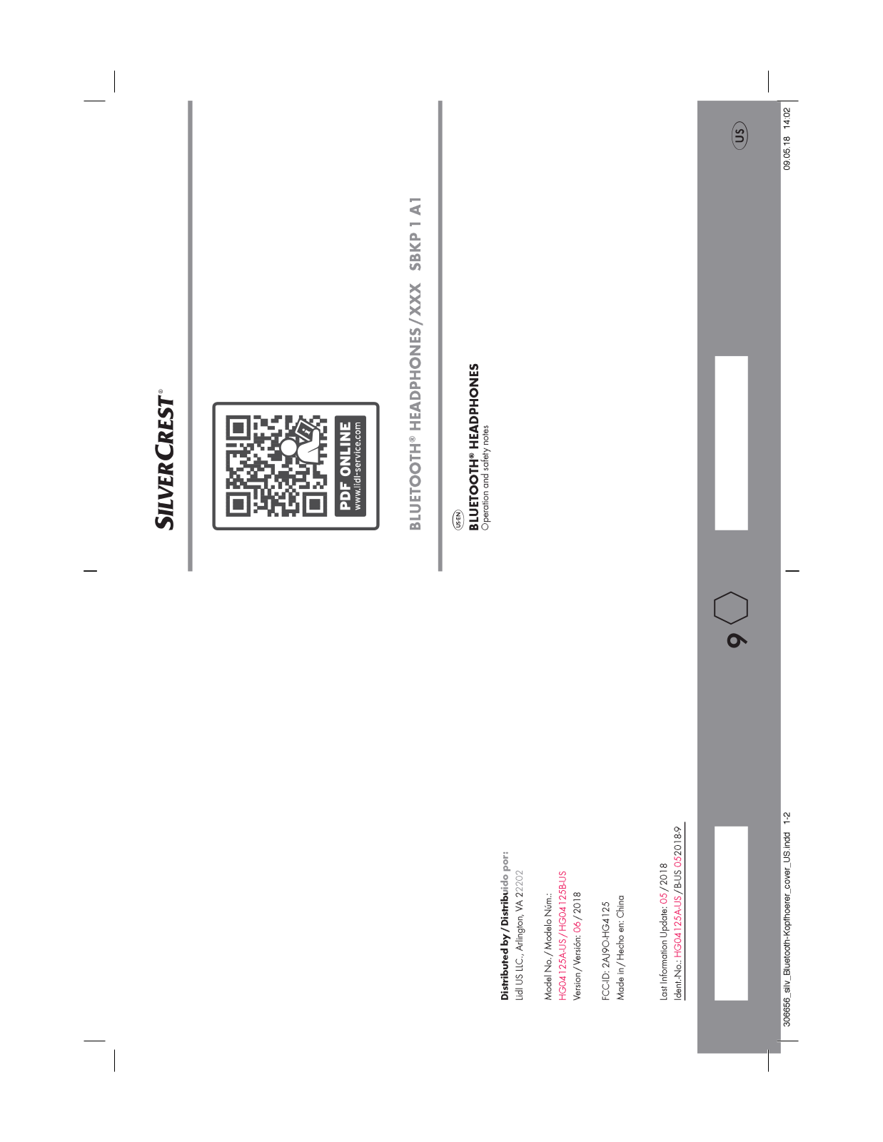 LIDL US HG4125 User Manual