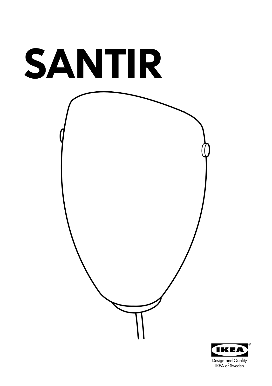 IKEA SANTIR User Manual