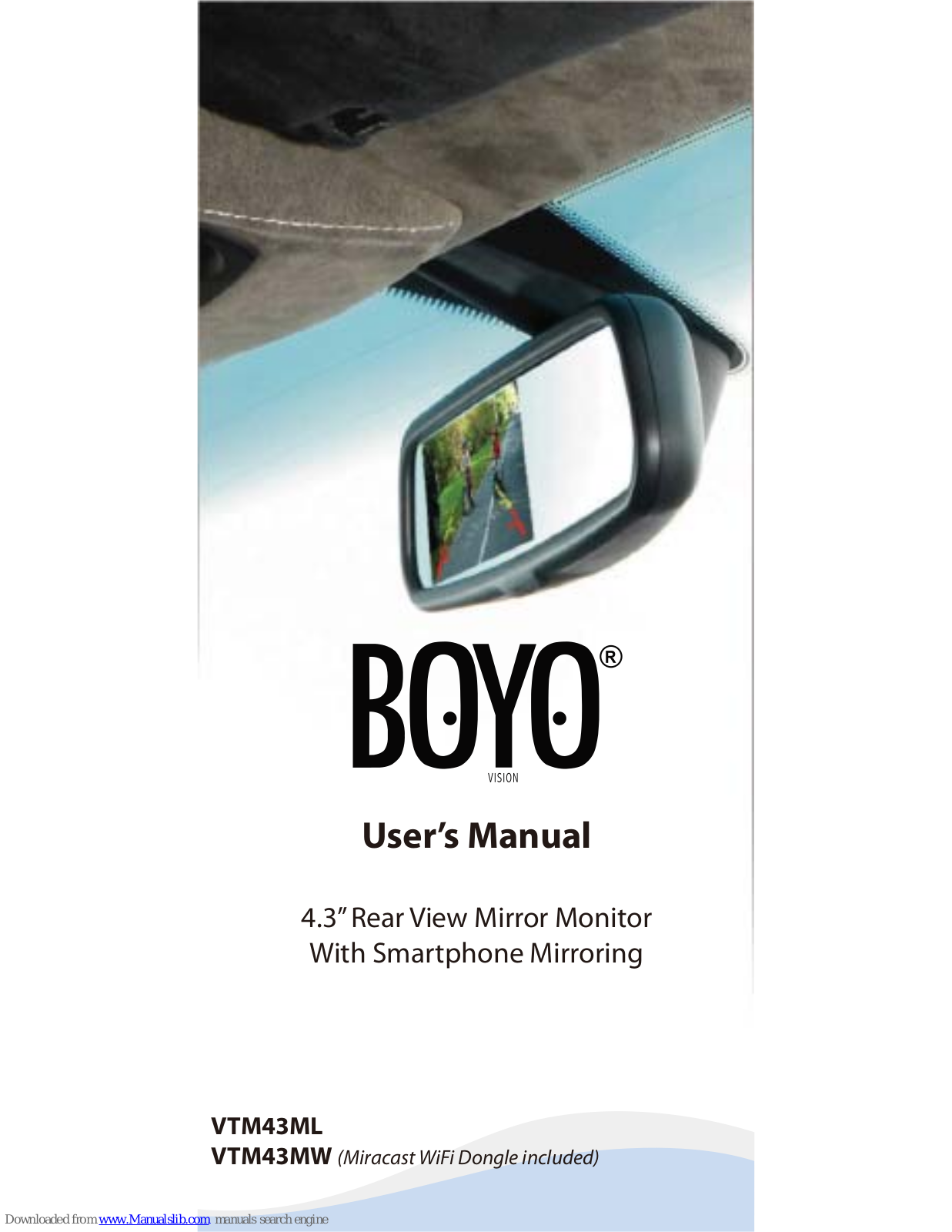 Boyo VTM43ML User Manual - ManualMachine.com