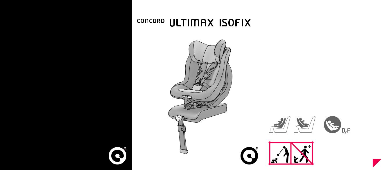 Concord ULTIMAX ISOFIX INSTRUCTION MANUAL