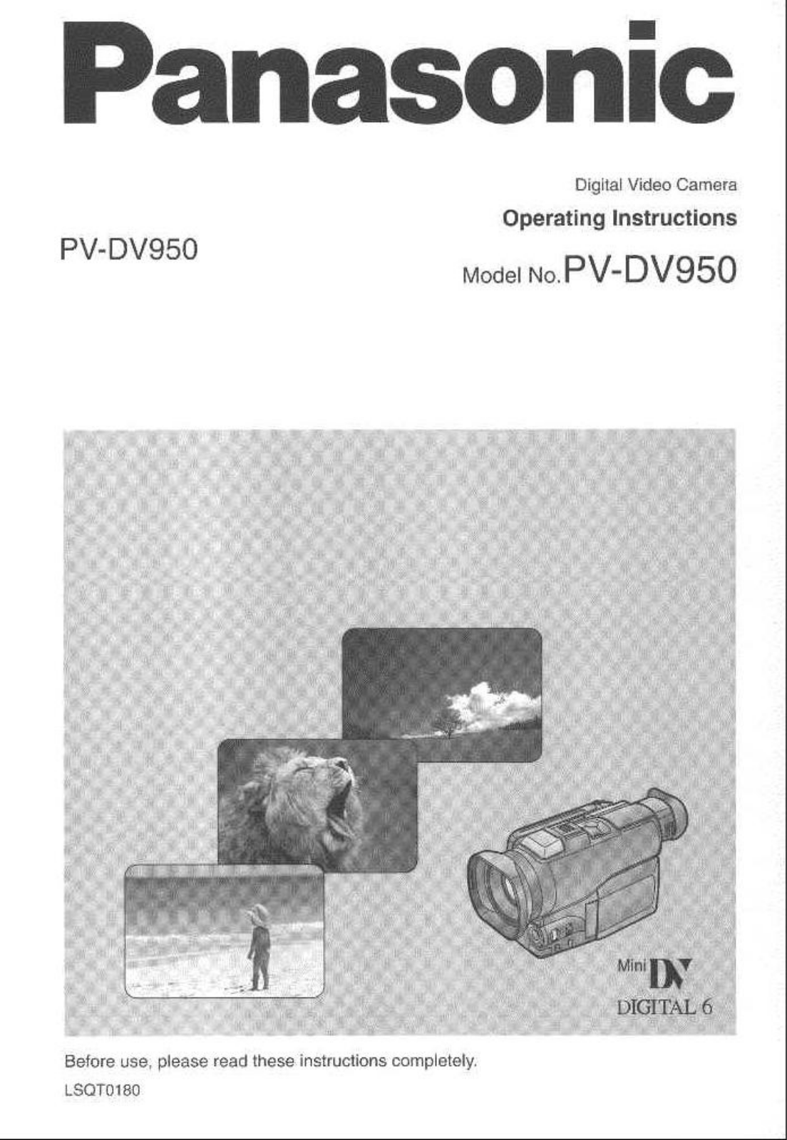 Panasonic PV-DV950 User Manual