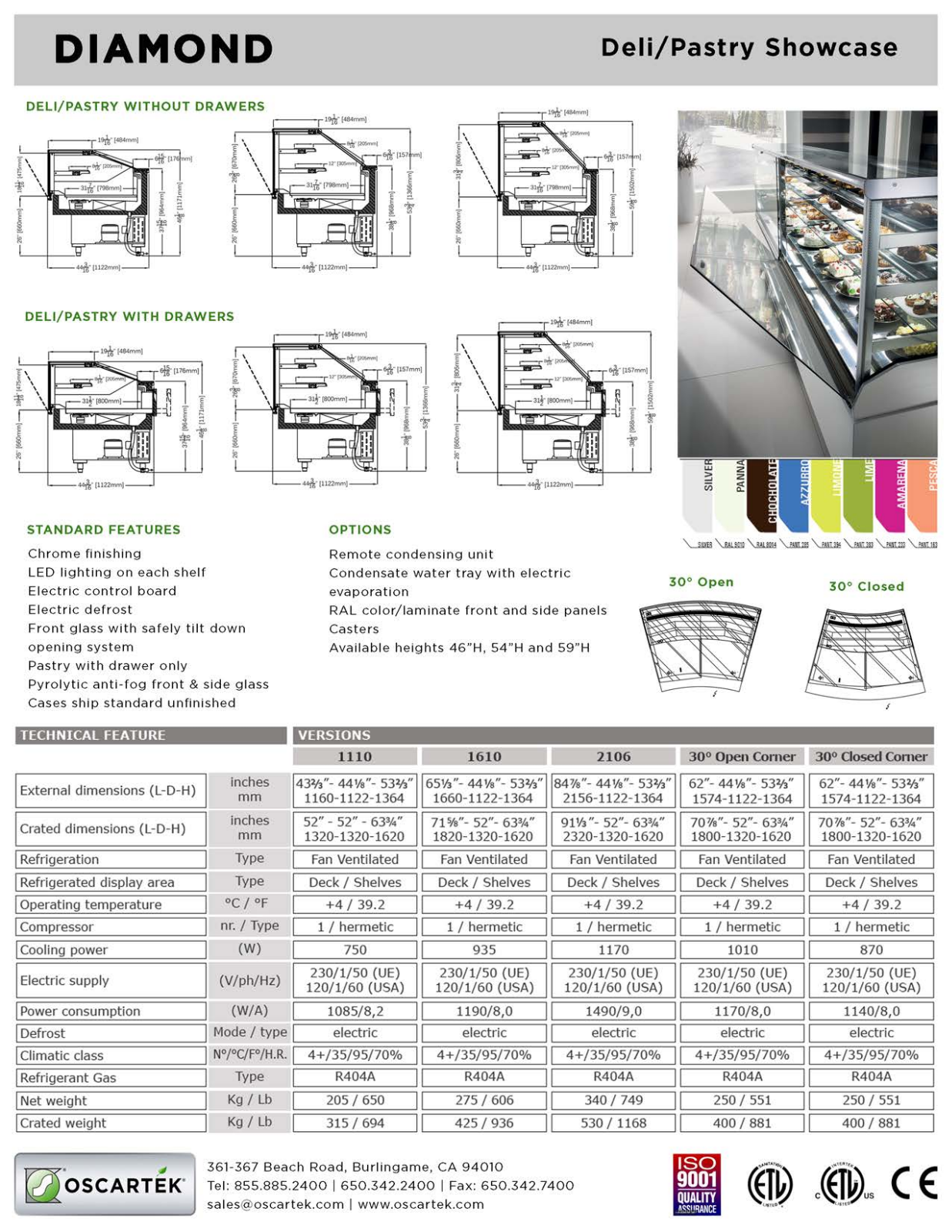 Oscartek DIAMOND DP1110 User Manual