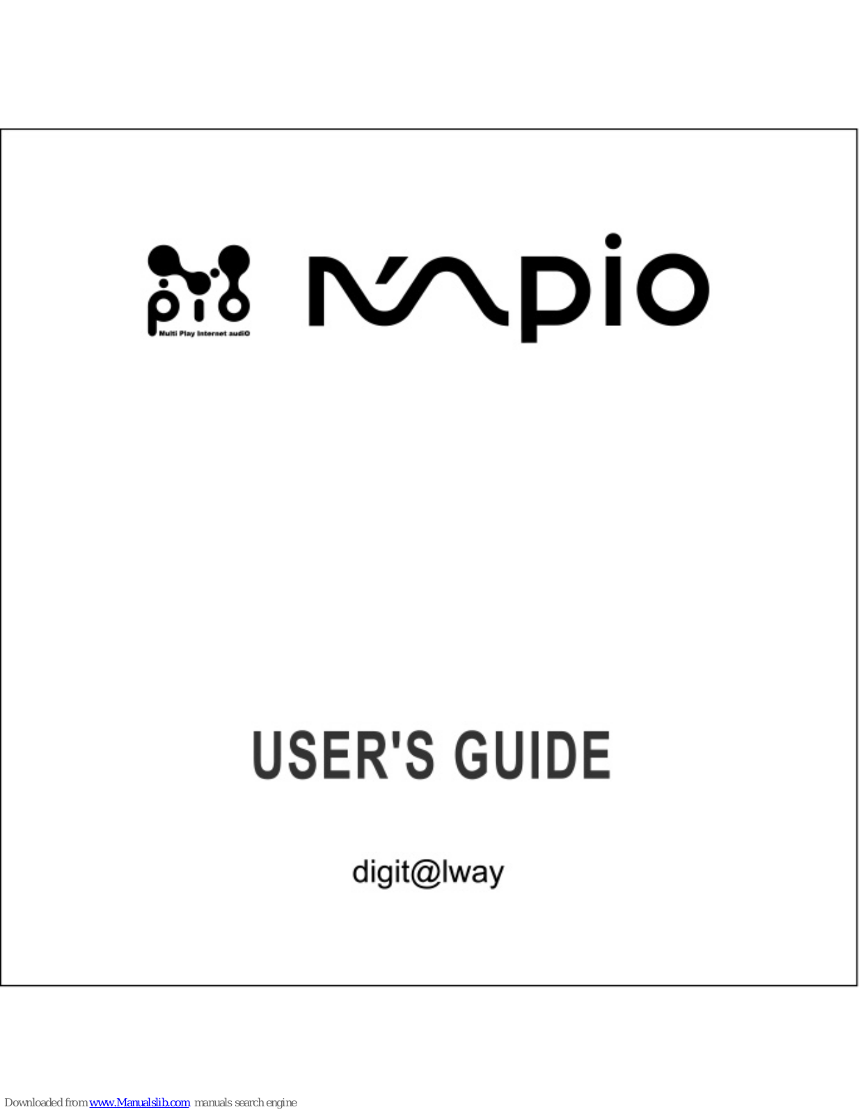 DigitalWay MPIO User Manual - ManualMachine.com