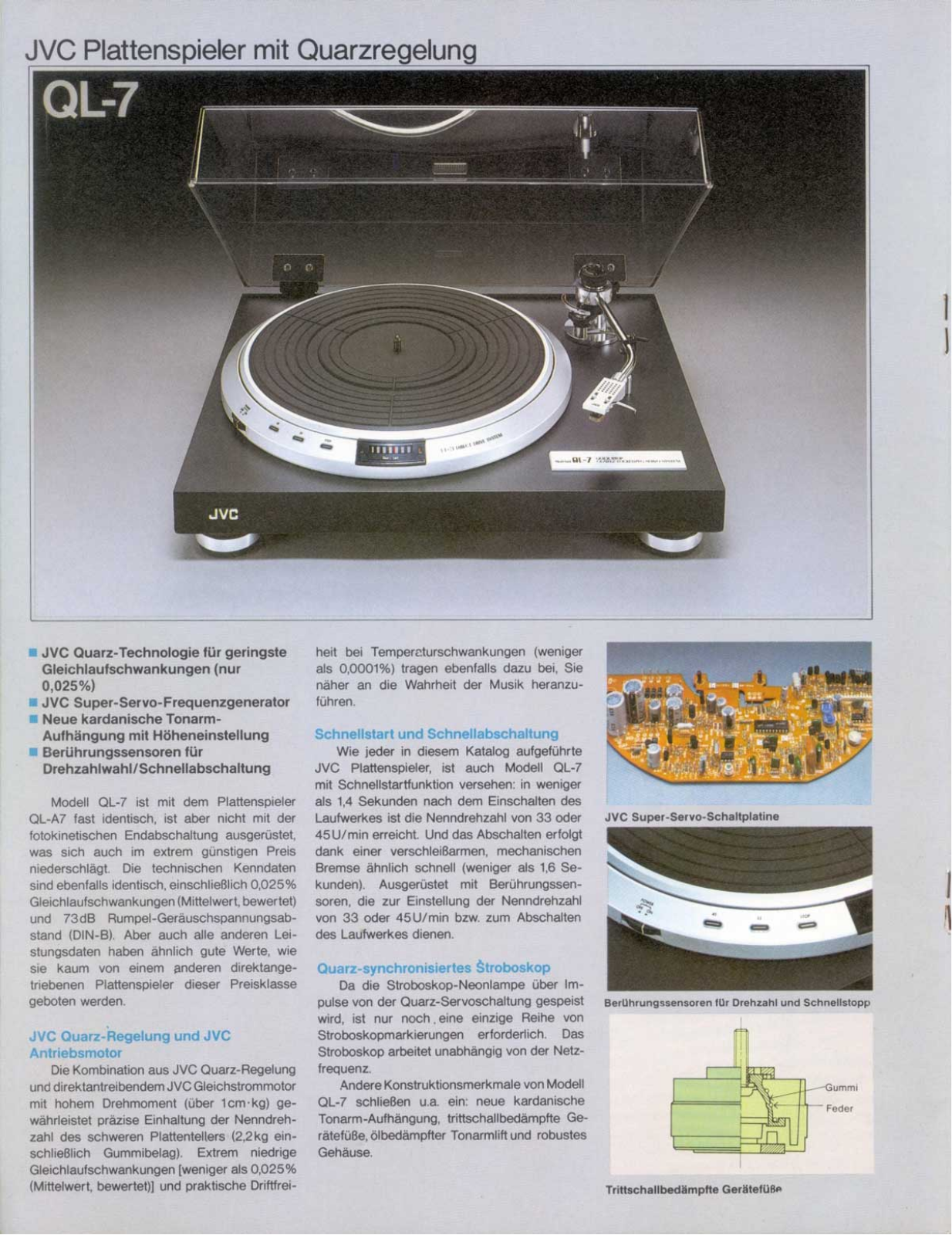 JVC QL-7 Brochure