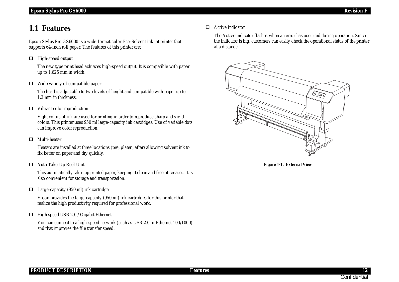 Epson Gs6000 F Service Manual 8172