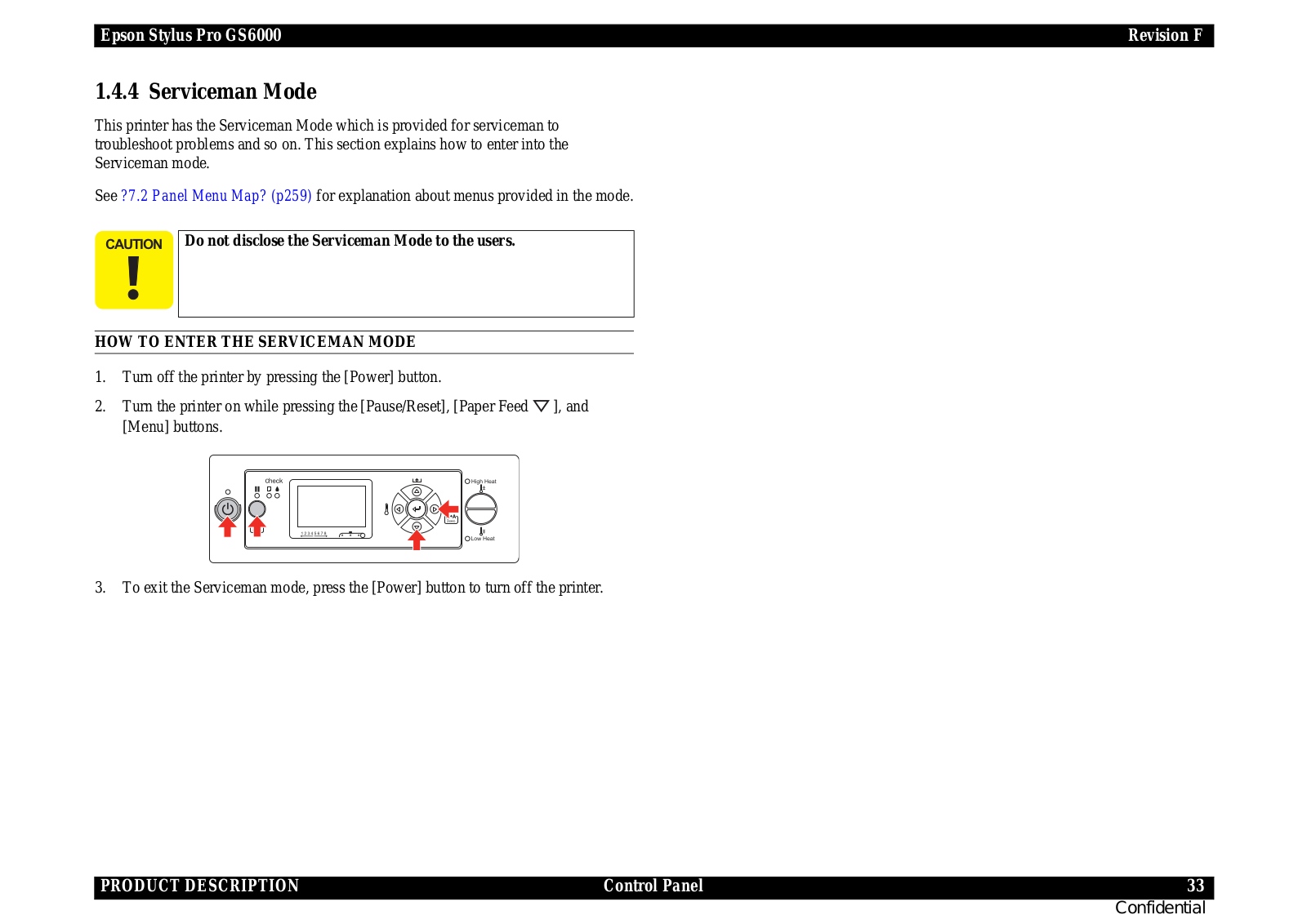 Epson Gs6000 F Service Manual 2934