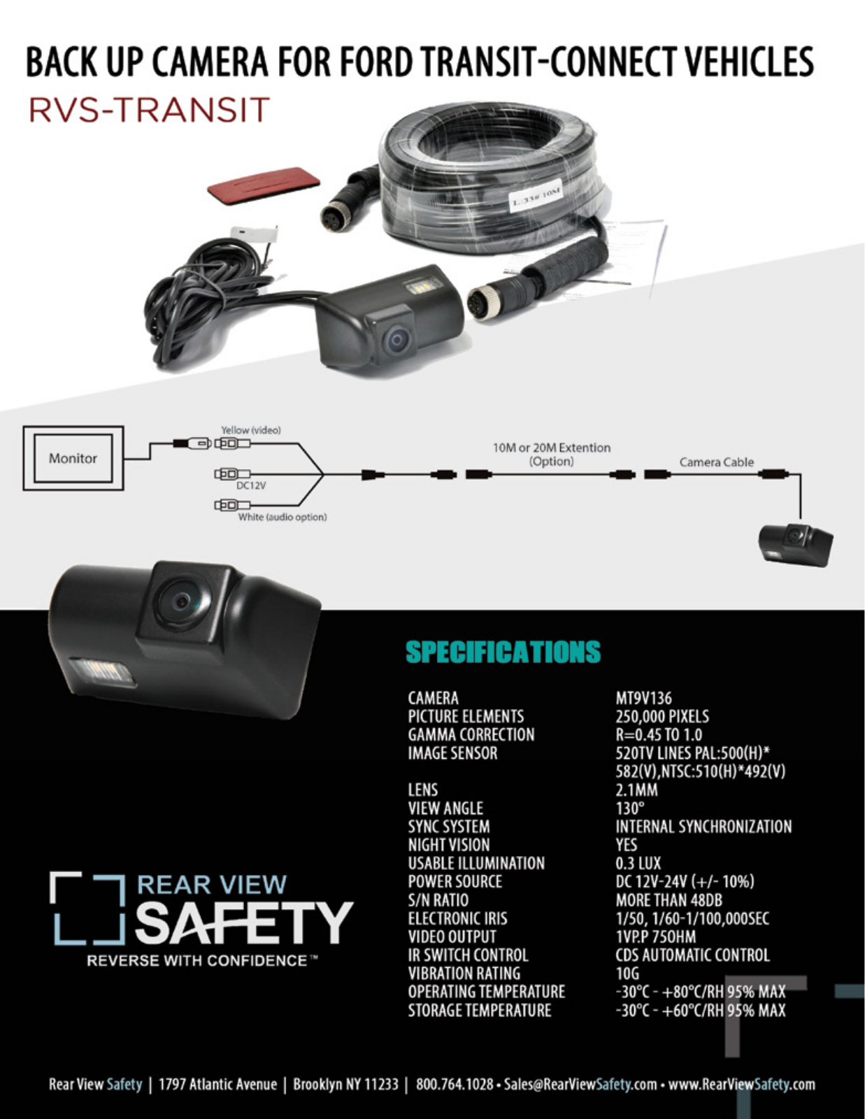 RVS Systems RVS-Transit, RVS-Transit-NC Specsheet