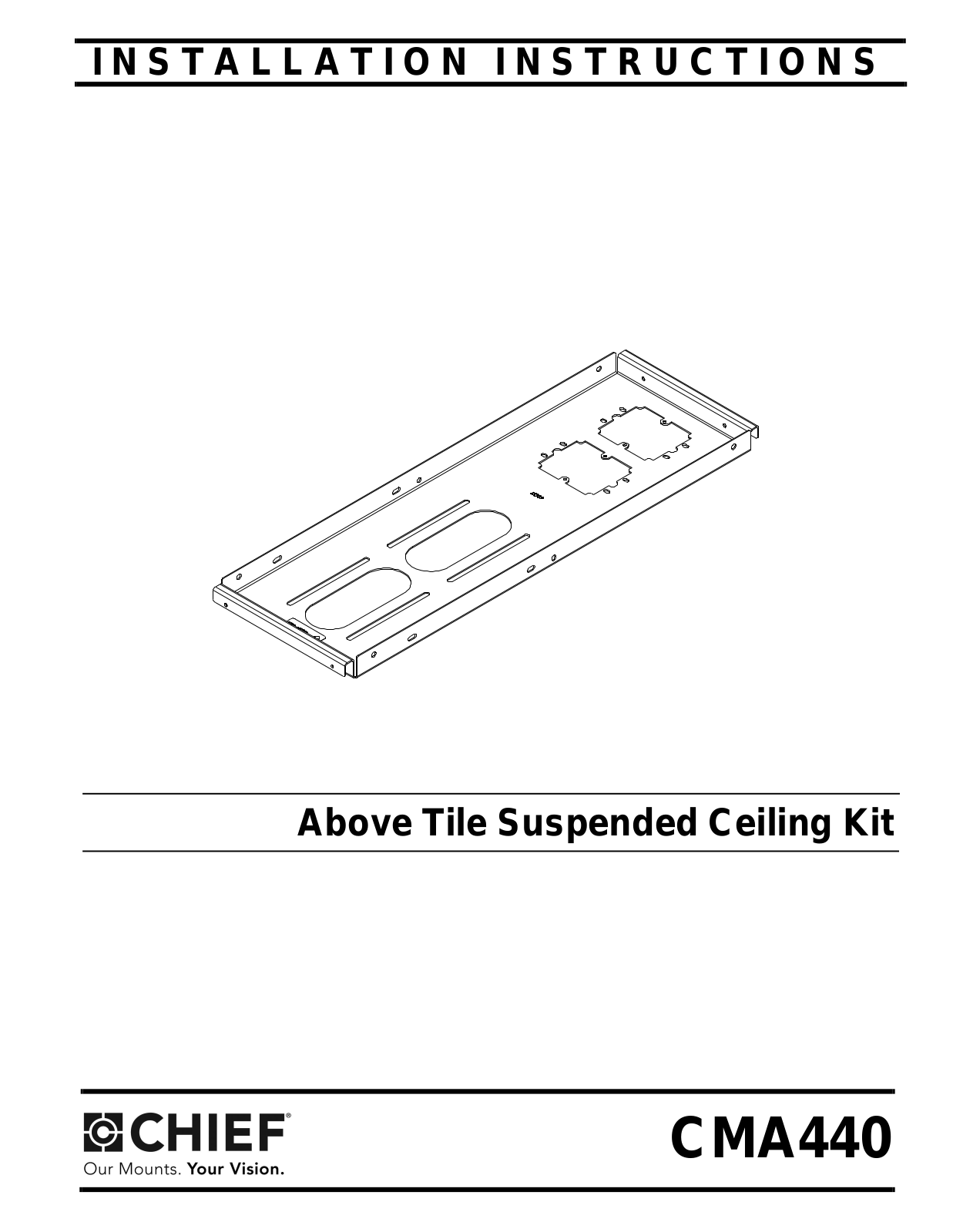 Chief Mounts CMA440 Installation Manual - ManualMachine.com