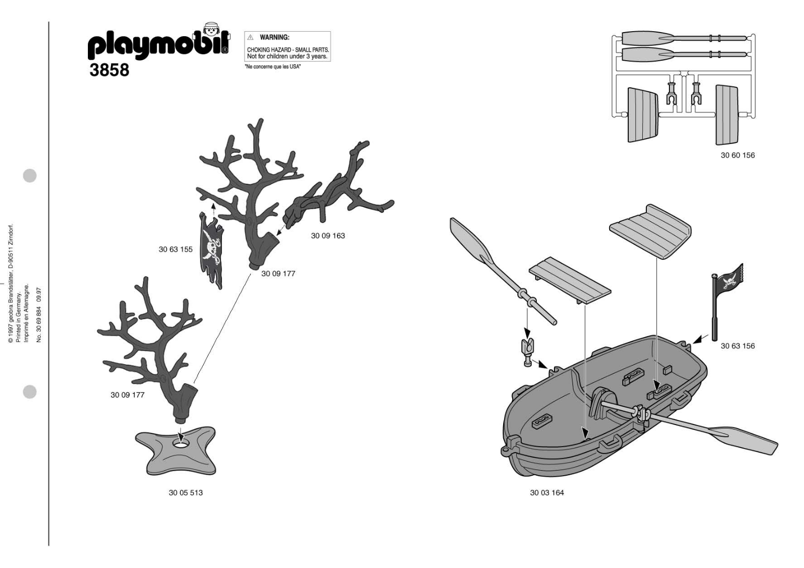 Playmobil 3858 Instructions