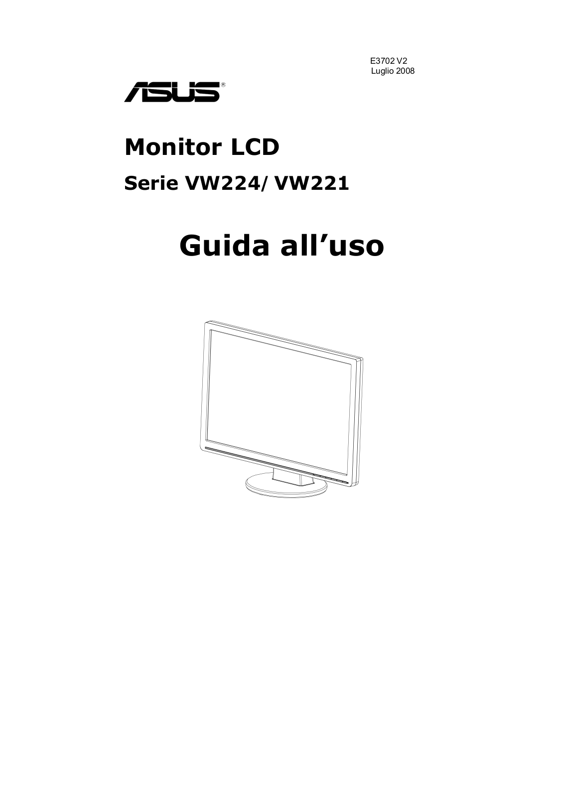 Asus VW224D, VW224T, VW224U, VW224S, VW224TE User Manual