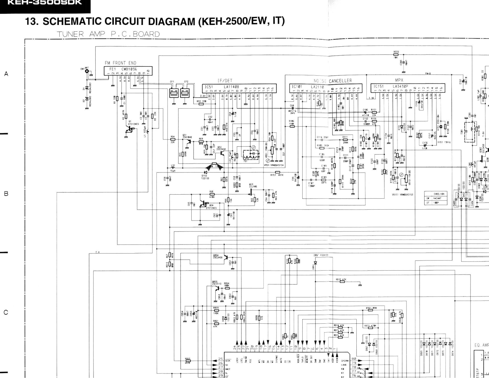 PIONEER KEH-3500S, KEH-3500SDK Service Manual