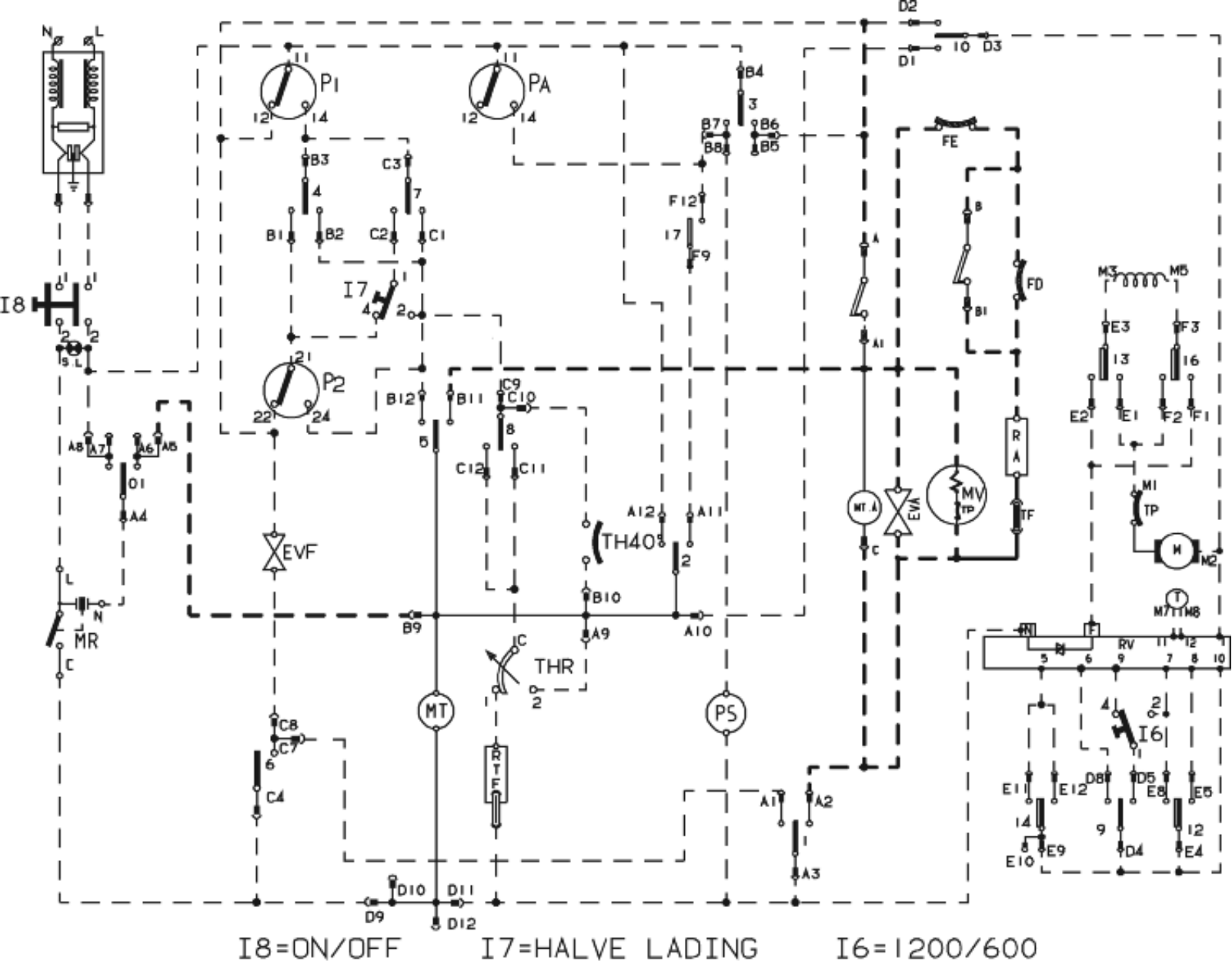 Indesit WGD834TR Schematic