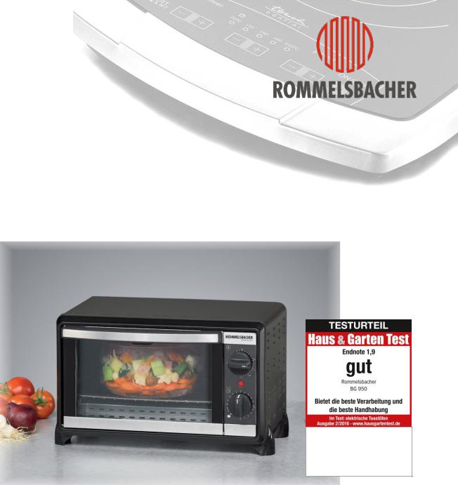 Rommelsbacher BG 950 Datasheet