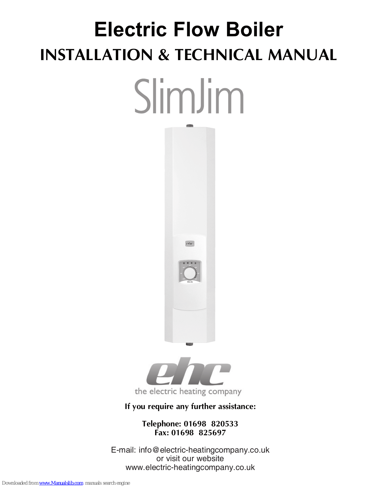 EHC SLIMJIM Installation & Technical Manual