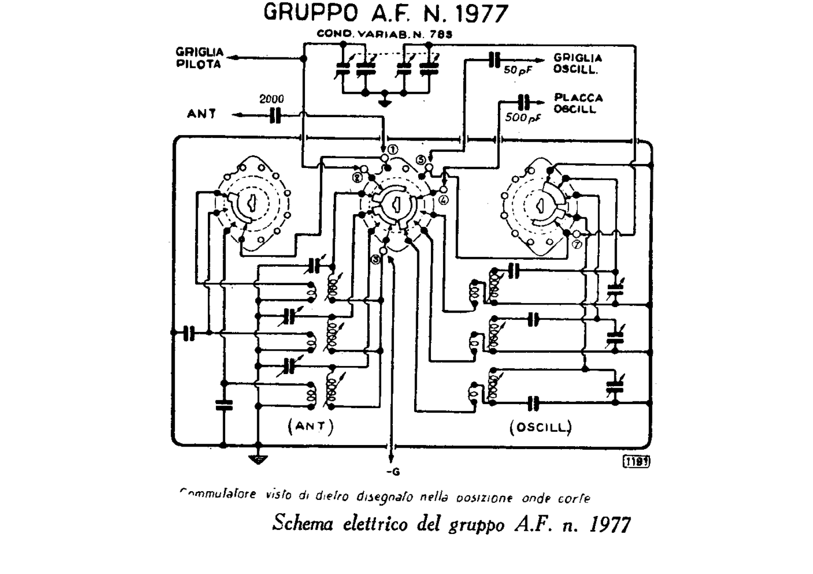 Geloso 1977 schematic