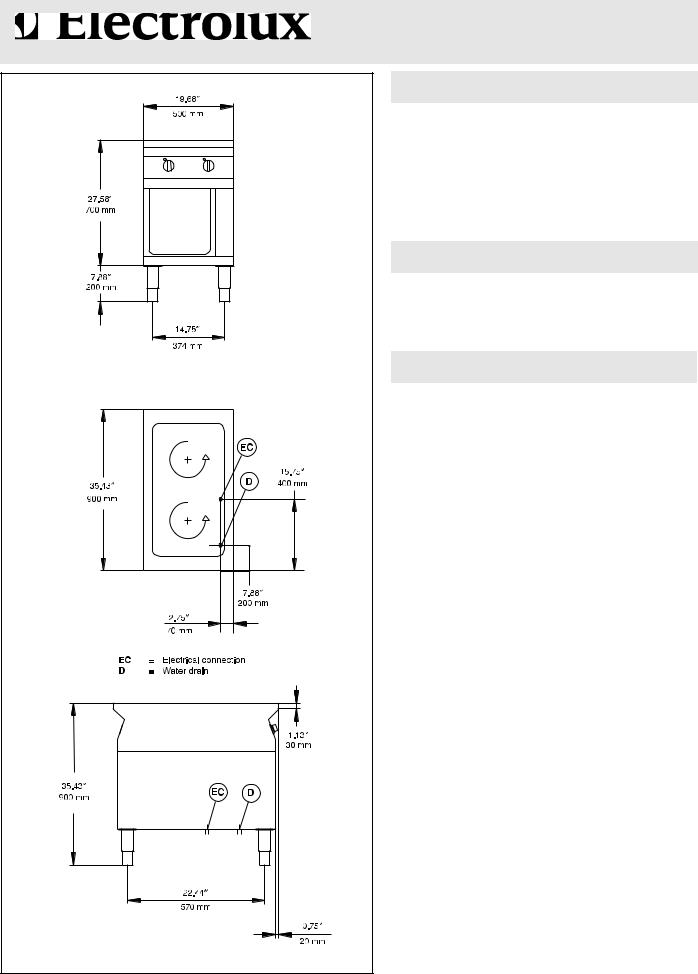 Electrolux 584142 S90, 584143 S90 General Manual