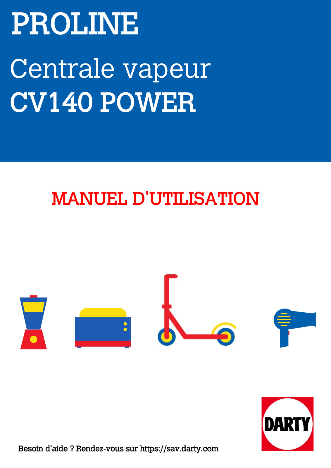 PROLINE CV140 User Manual