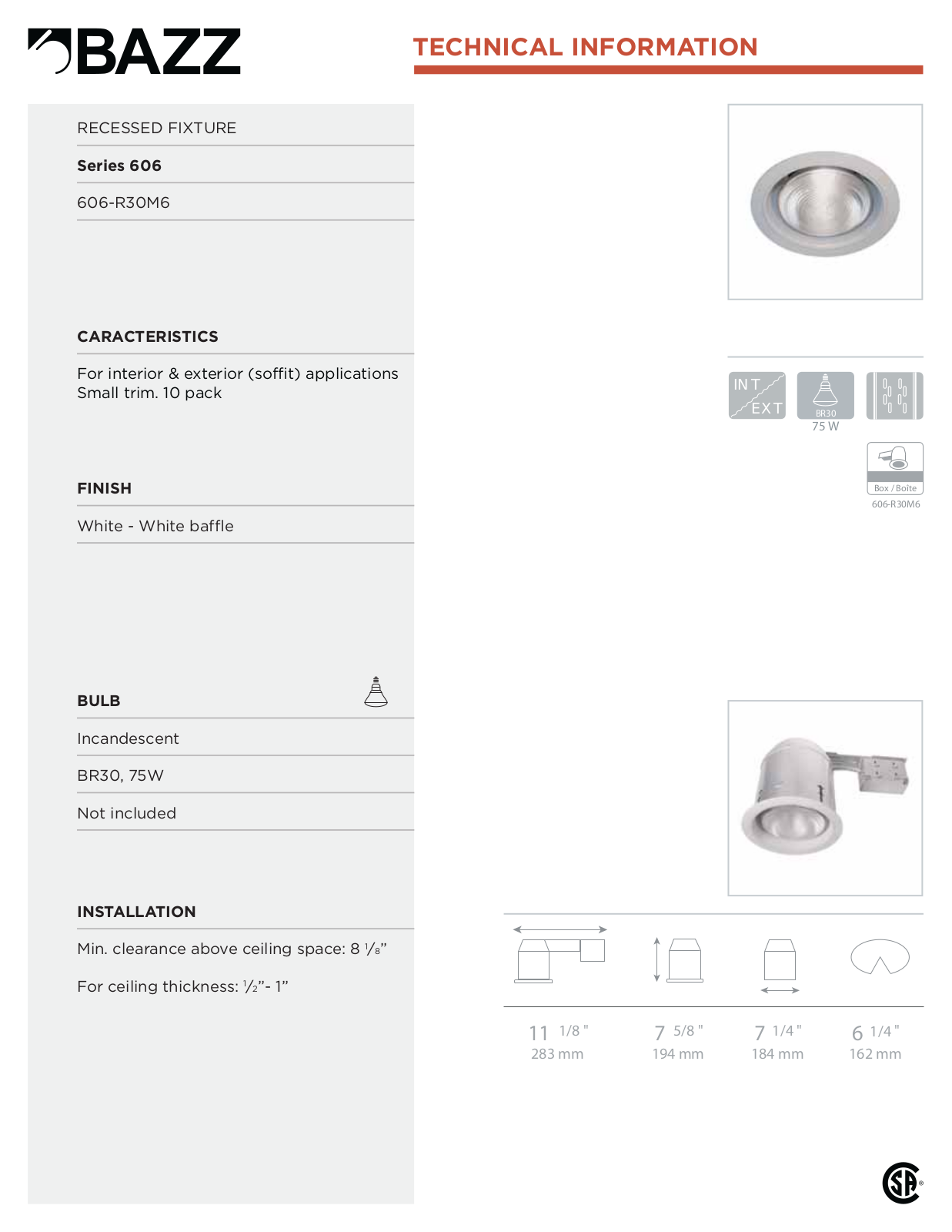 Bazz BAIN1008 Specification - ManualMachine.com