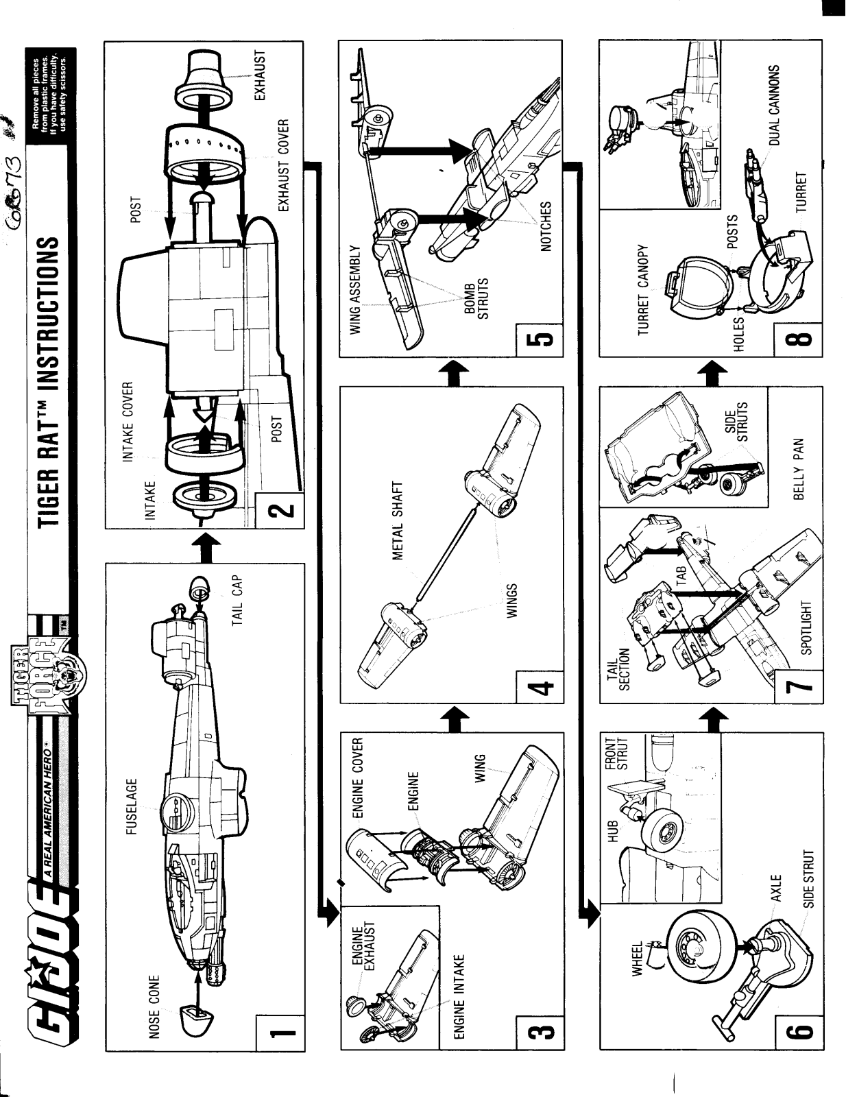 HASBRO GIJoe TigerRat User Manual