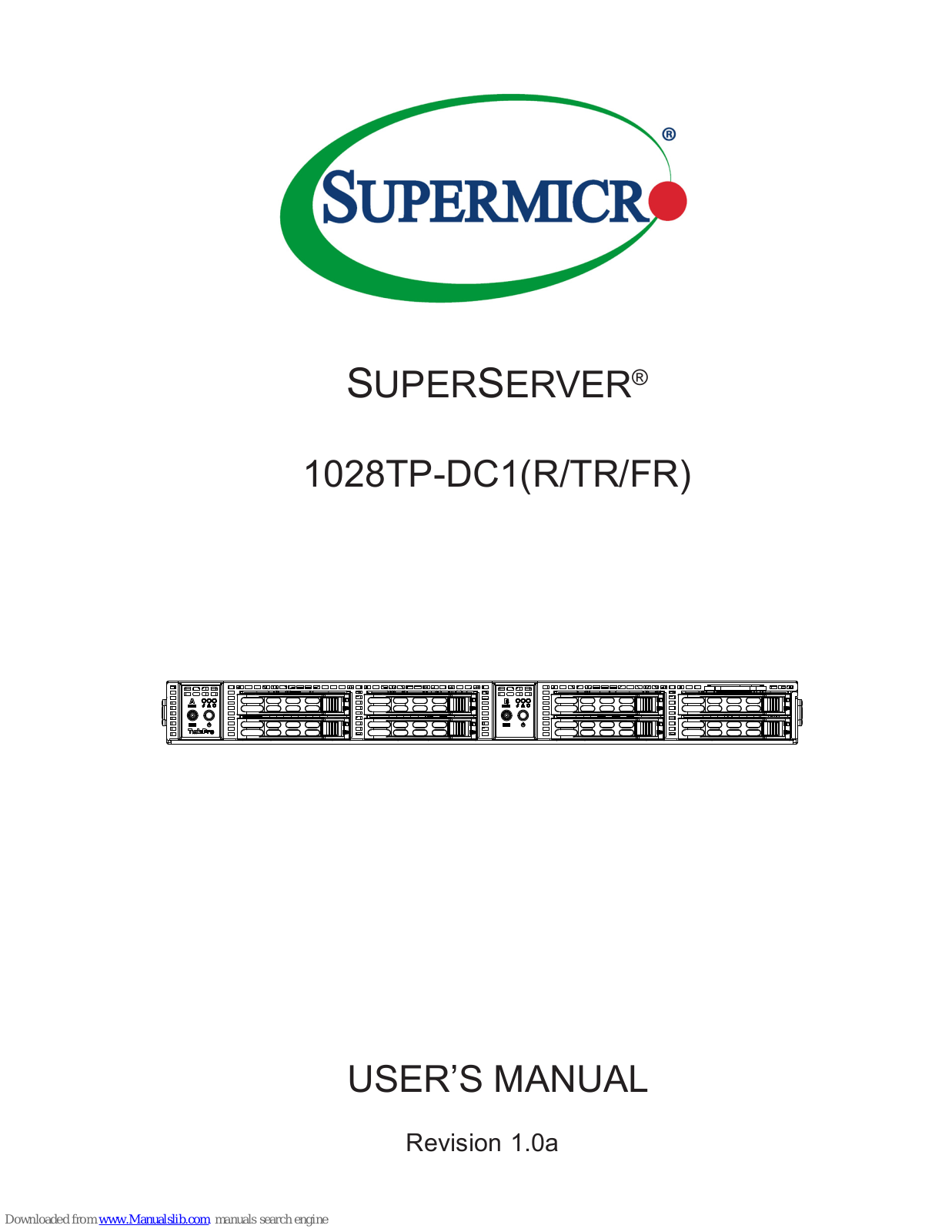 Supermicro Superserver User Manual