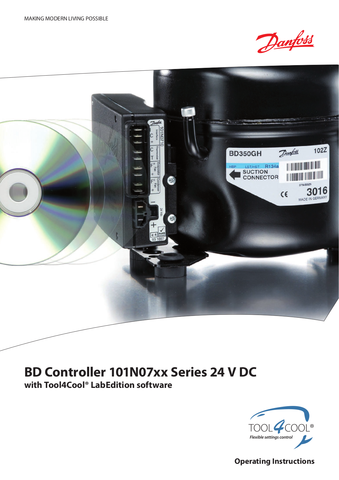 Danfoss BD Controller 101N07 User guide