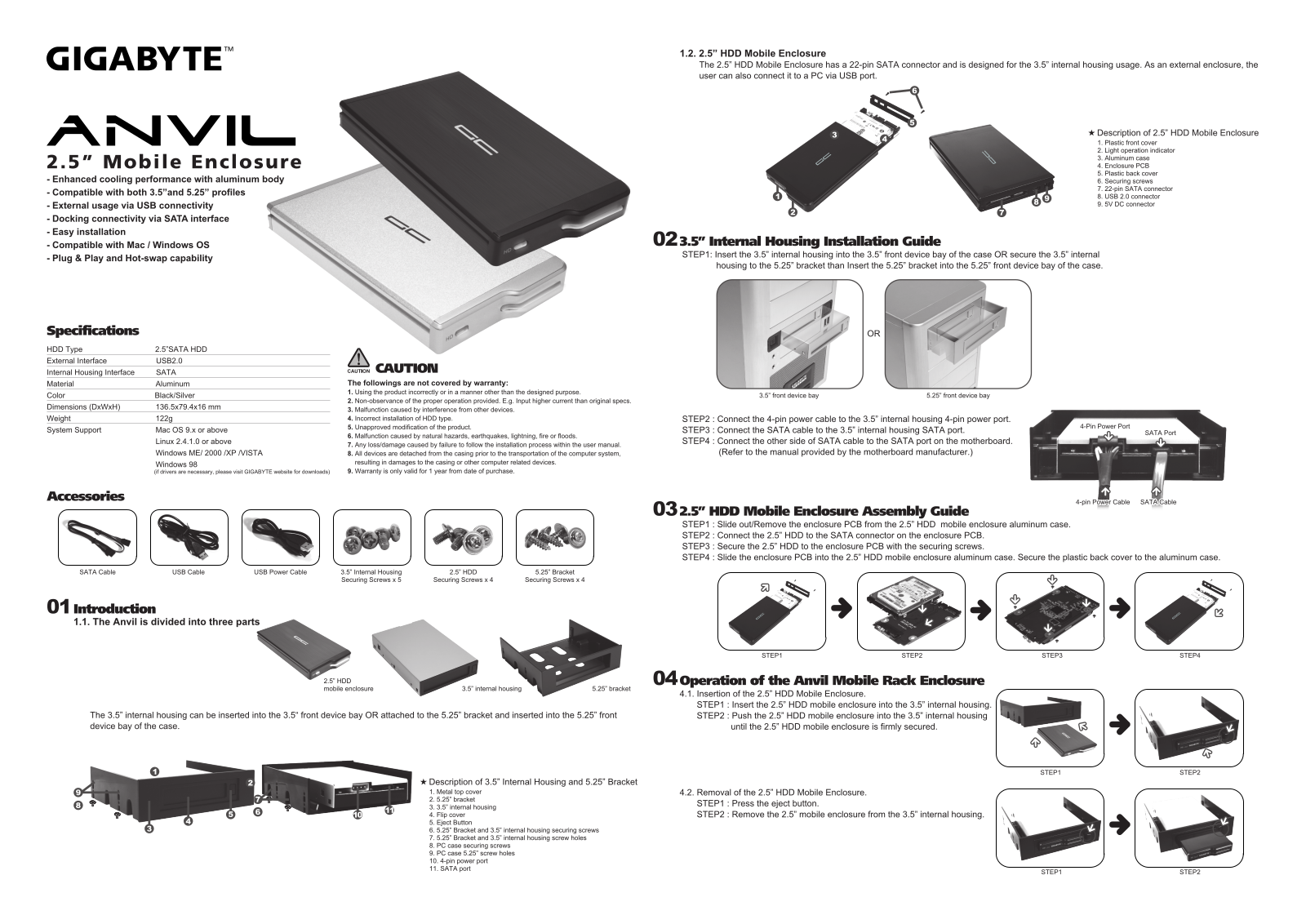 GIGABYTE Anvil Owner's Manual