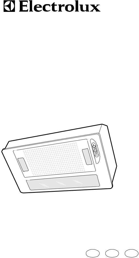 electrolux EFG 733, EFG 533 User Manual