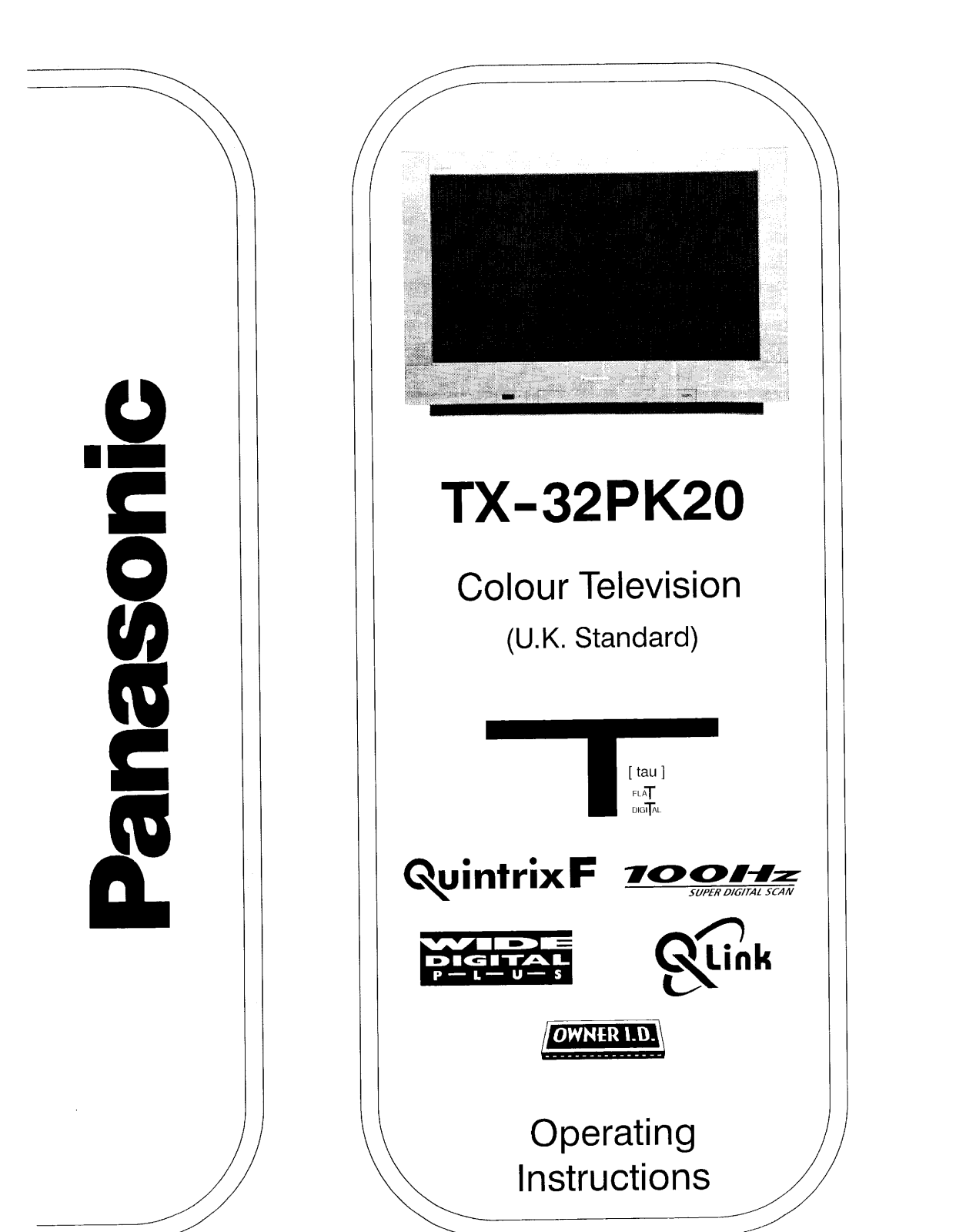 Panasonic TX-32PK20 User Manual