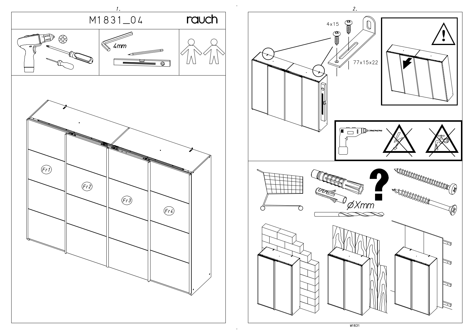 rauch M1831 Assembly instructions - ManualMachine.com