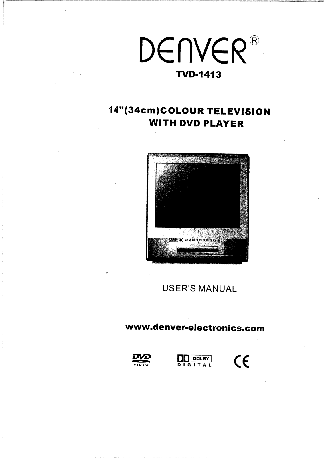 Denver TVD-1413 User Manual