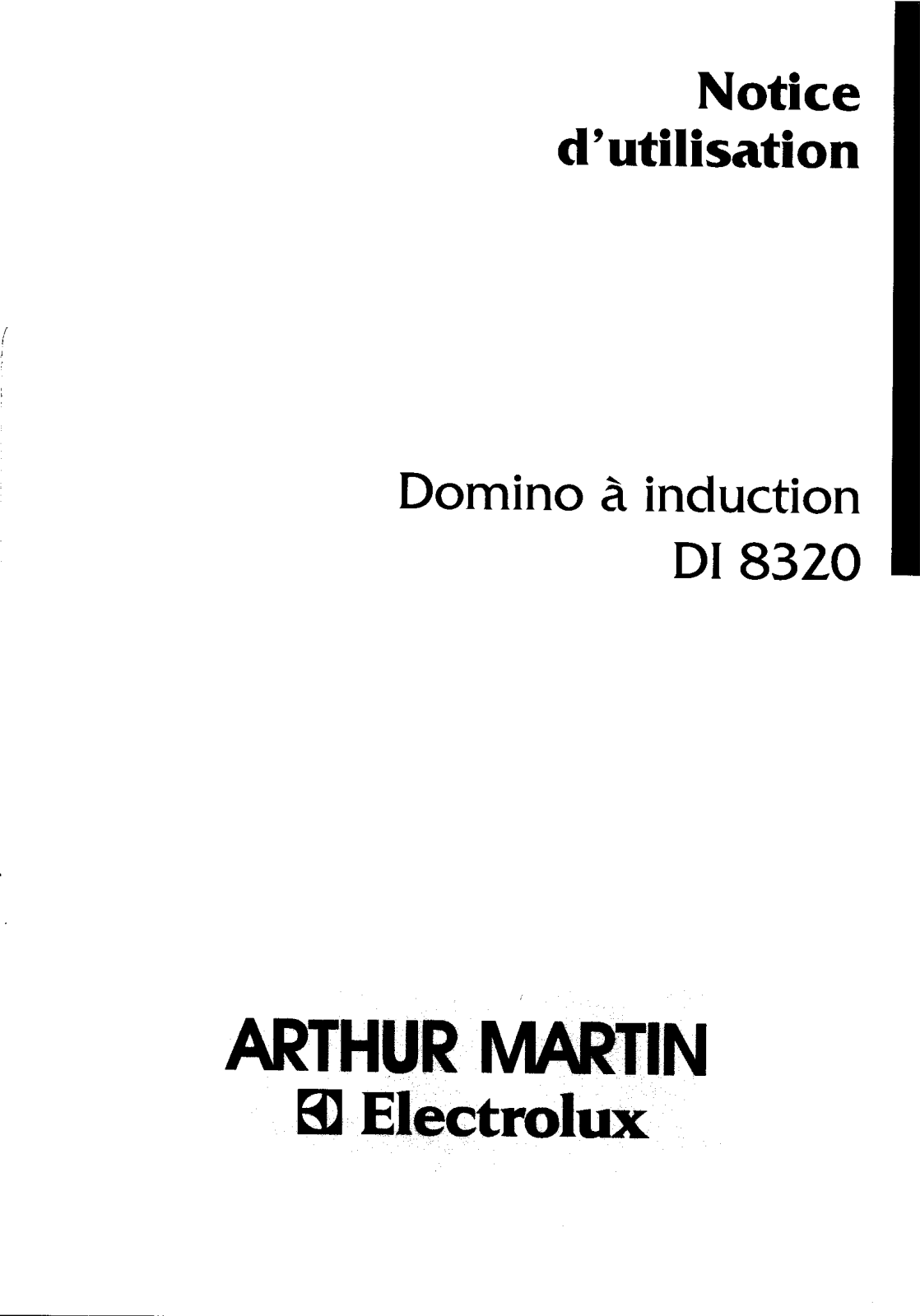 ARTHUR MARTIN DI8320N User Manual