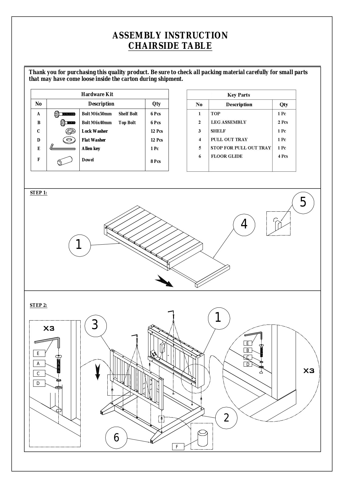 Sand & Stable LRFY2092 Installation & Assembly - ManualMachine.com