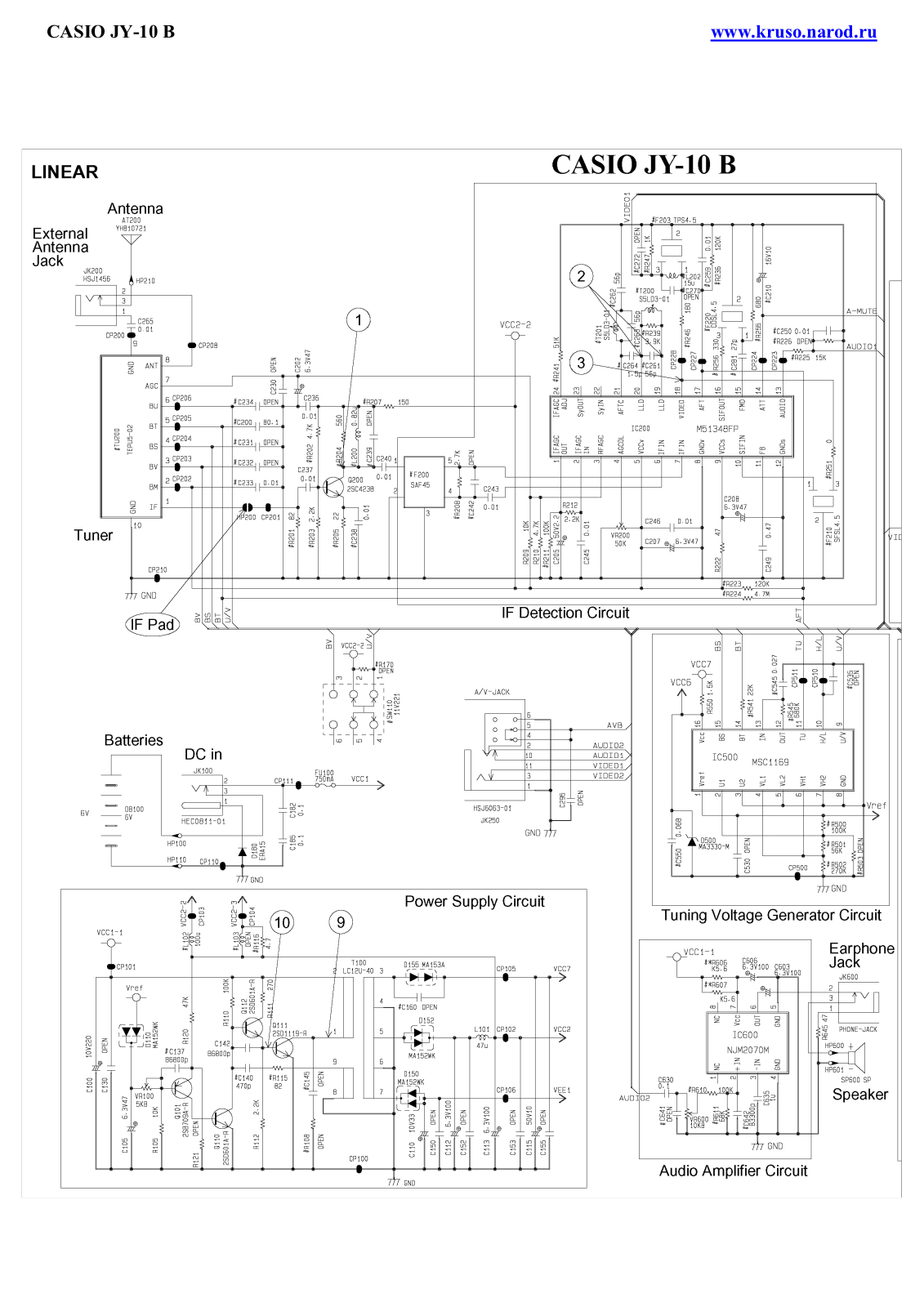 CASIO 10b Service Manual