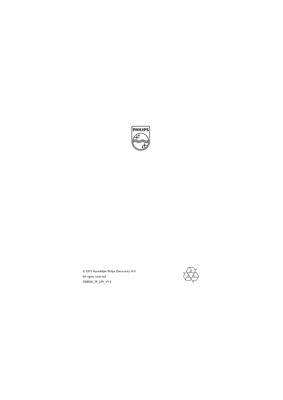 Philips DS8550/79 user manual - ManualMachine.com