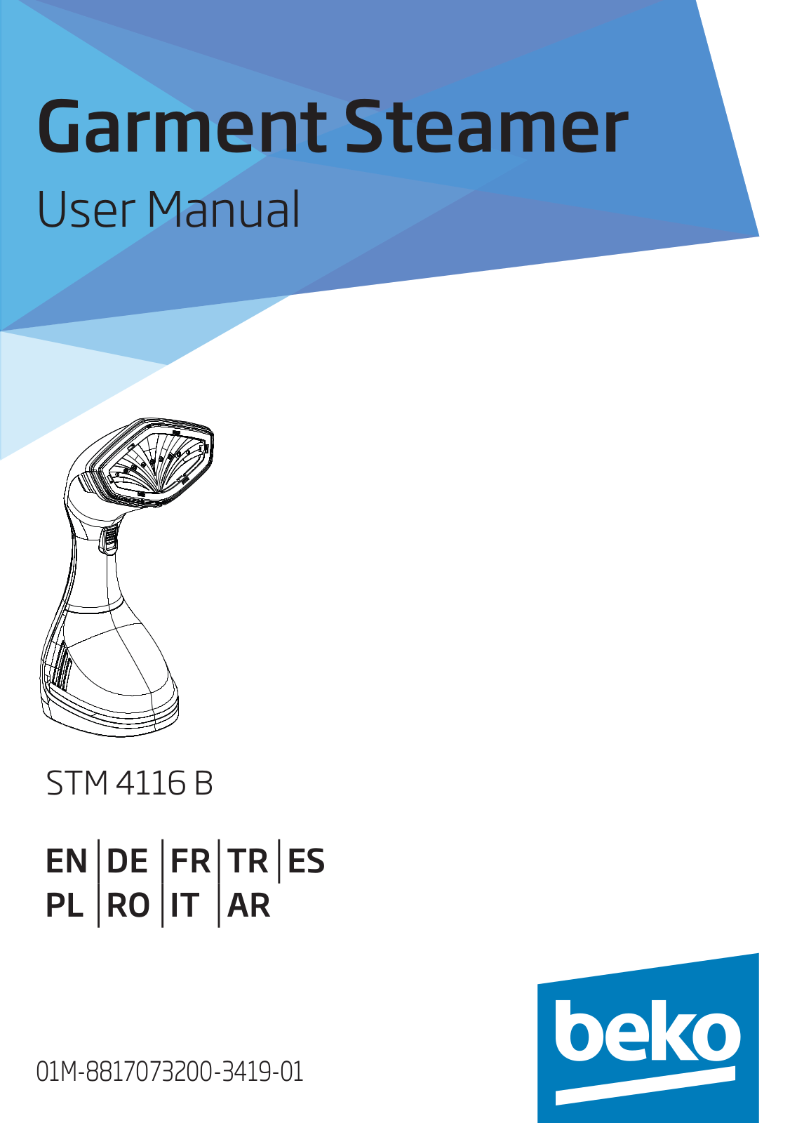 Beko STM 4116 B User manual