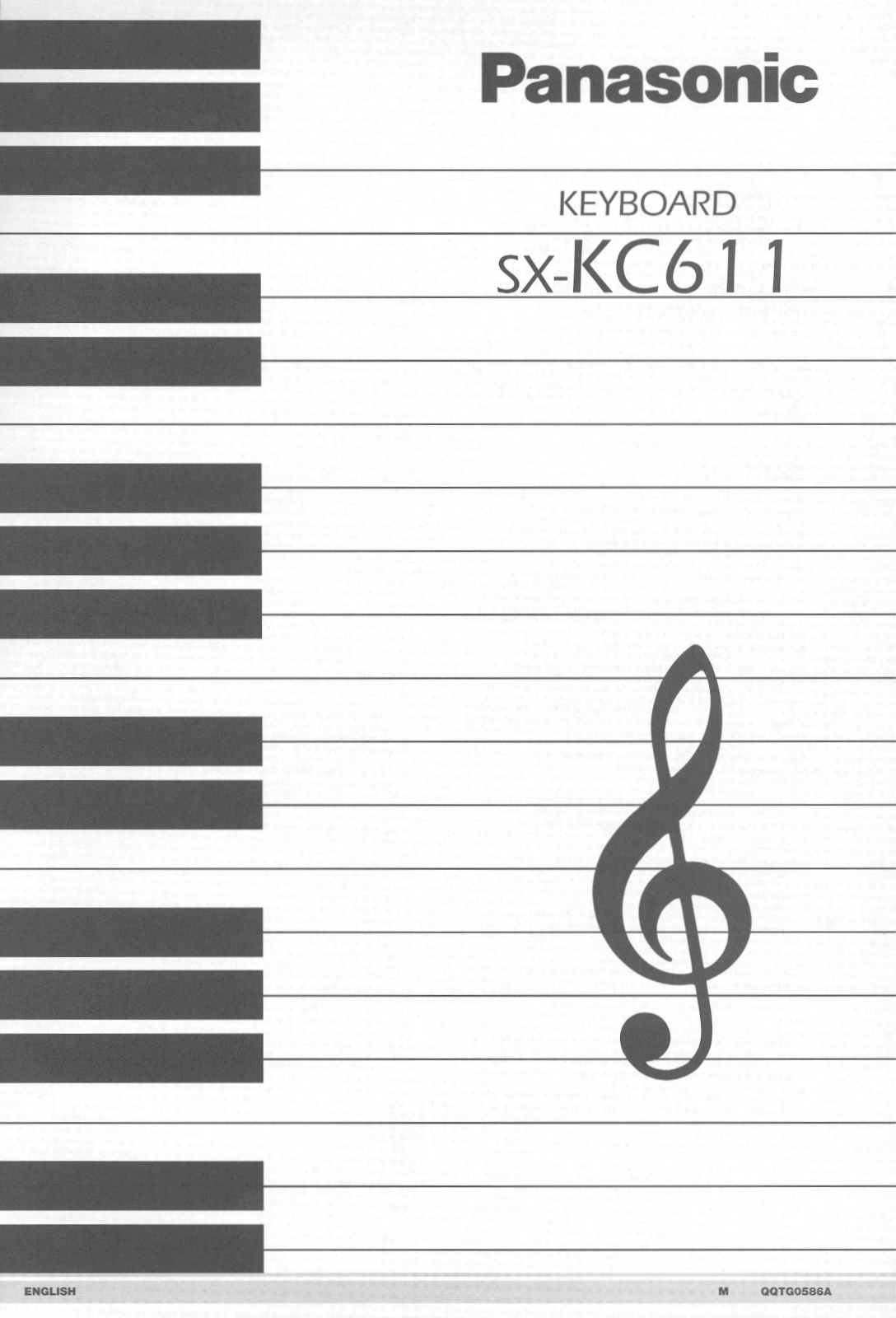 Panasonic SXKC611 User Manual