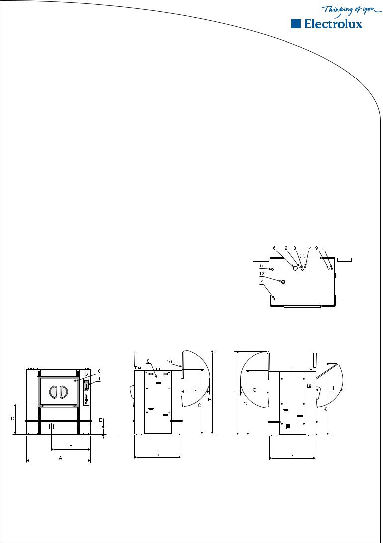 Electrolux WPB4700H, WPB4900H, WPB41100H DATASHEET