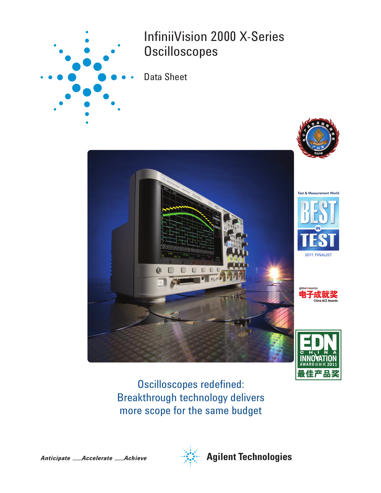 Keysight (Agilent) MSOX2024A Data Sheet