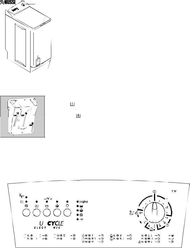 Zanussi T1206 User Manual