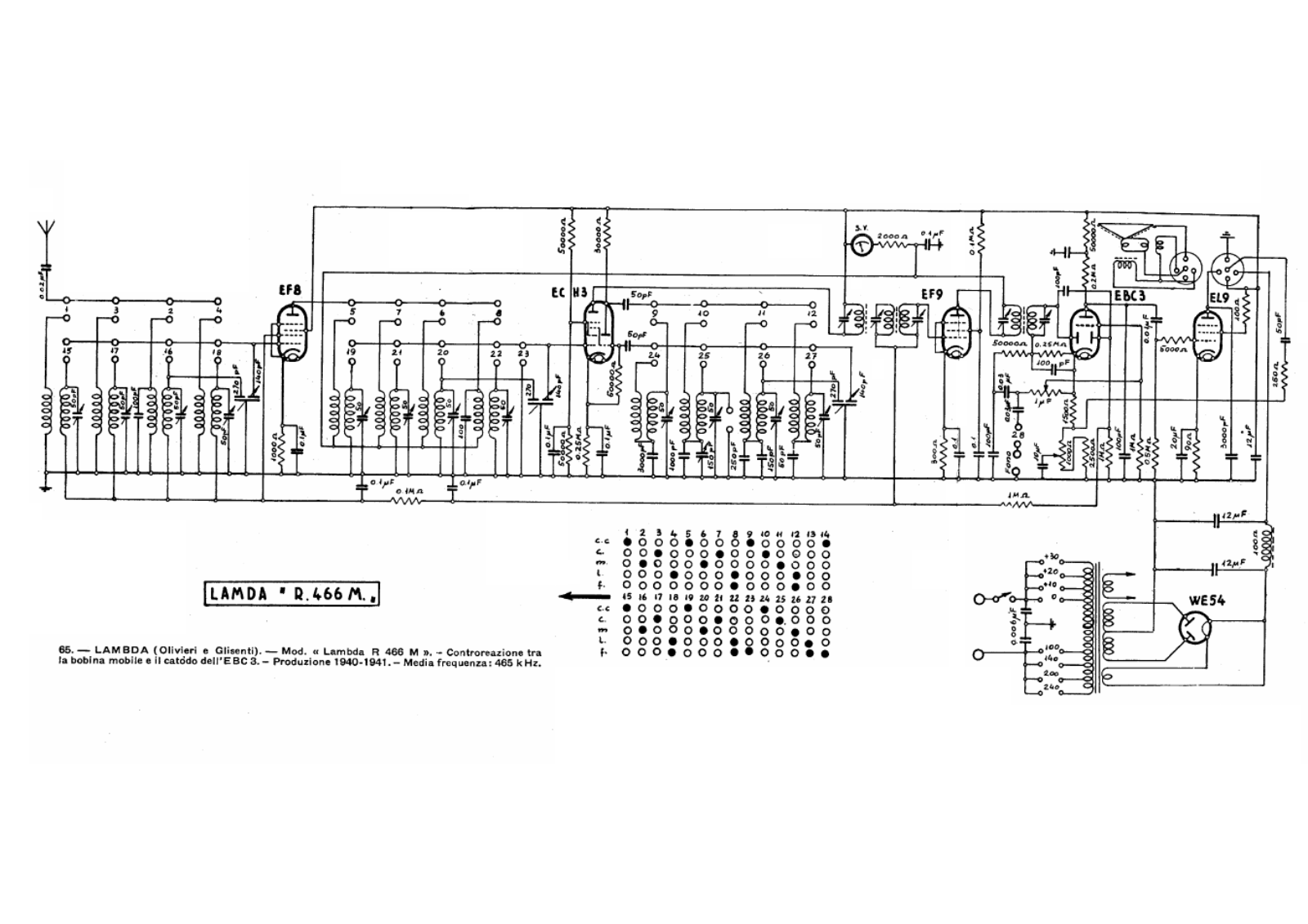 Lambda r466m schematic