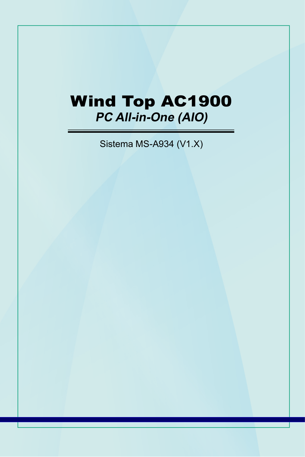 Msi WIND TOP AC1900 User Manual