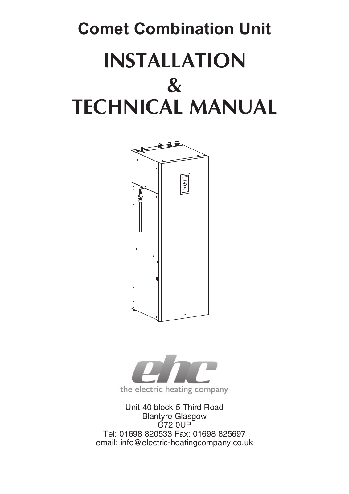 EHC Comet Installation & Technical Manual