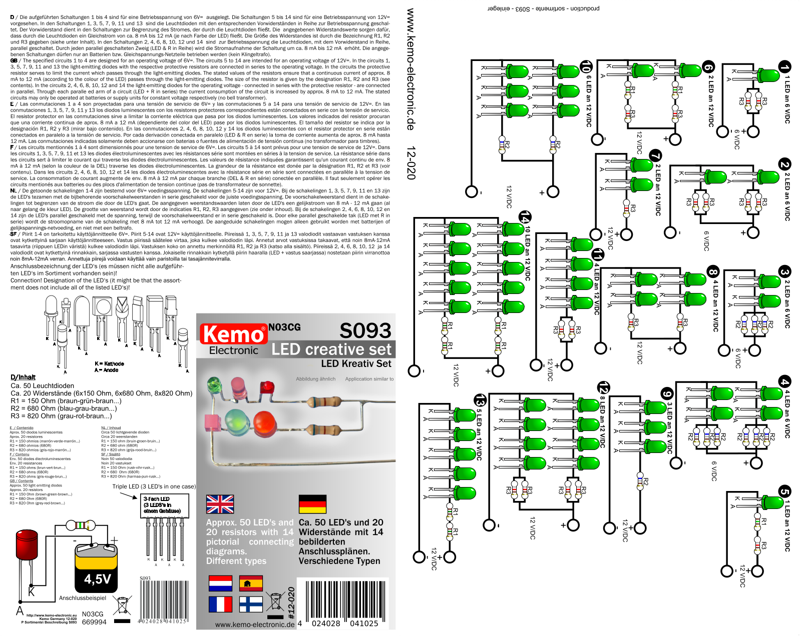 Kemo S093 User guide