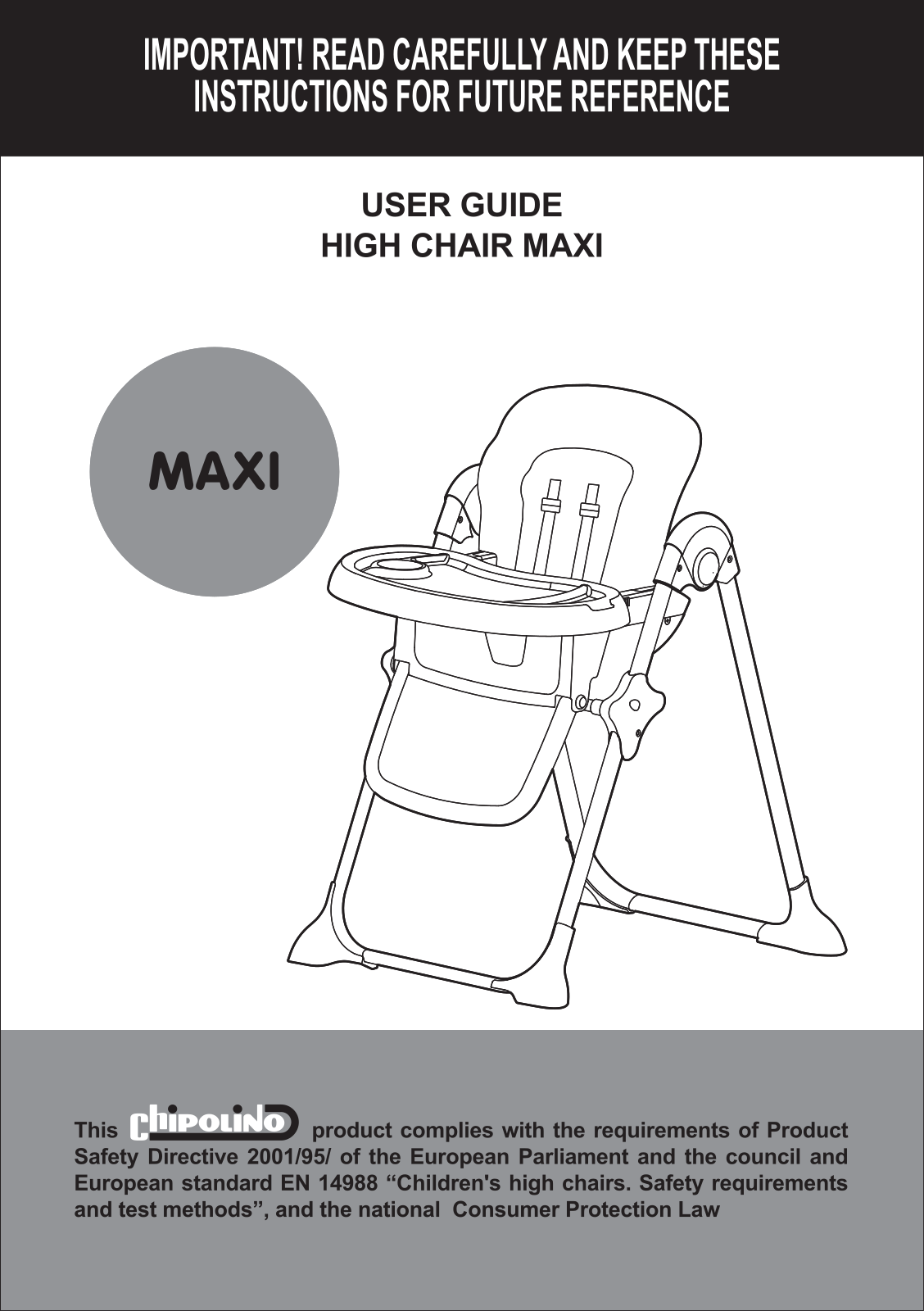 Chipolino Maxi User guide - ManualMachine.com