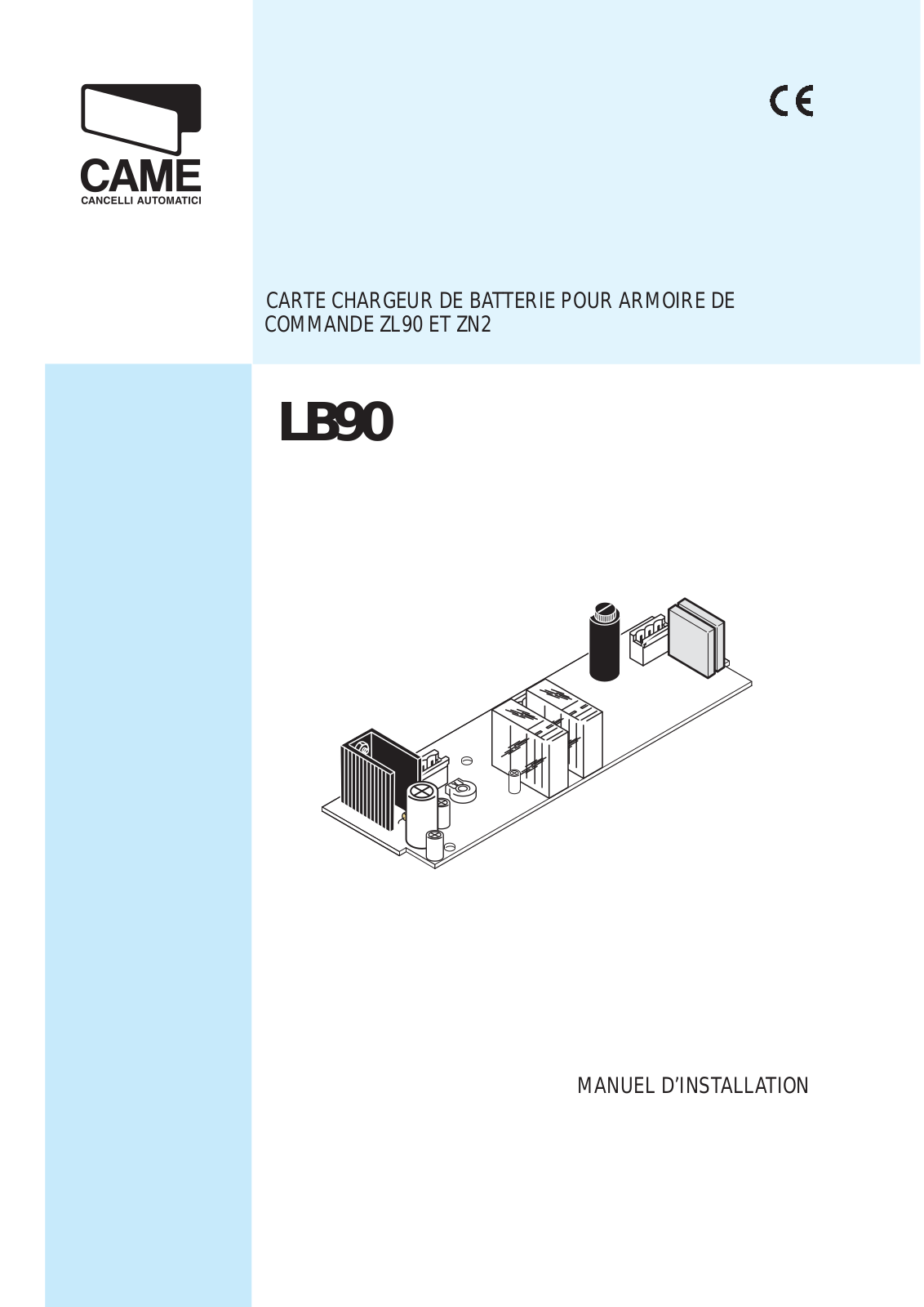 Came LB90 Installation Manual