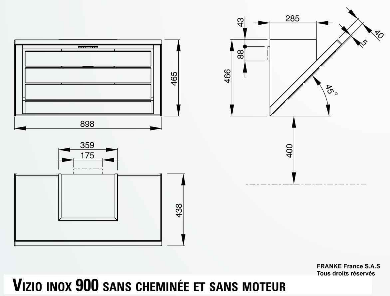 ROBLIN INOX 900 User Manual