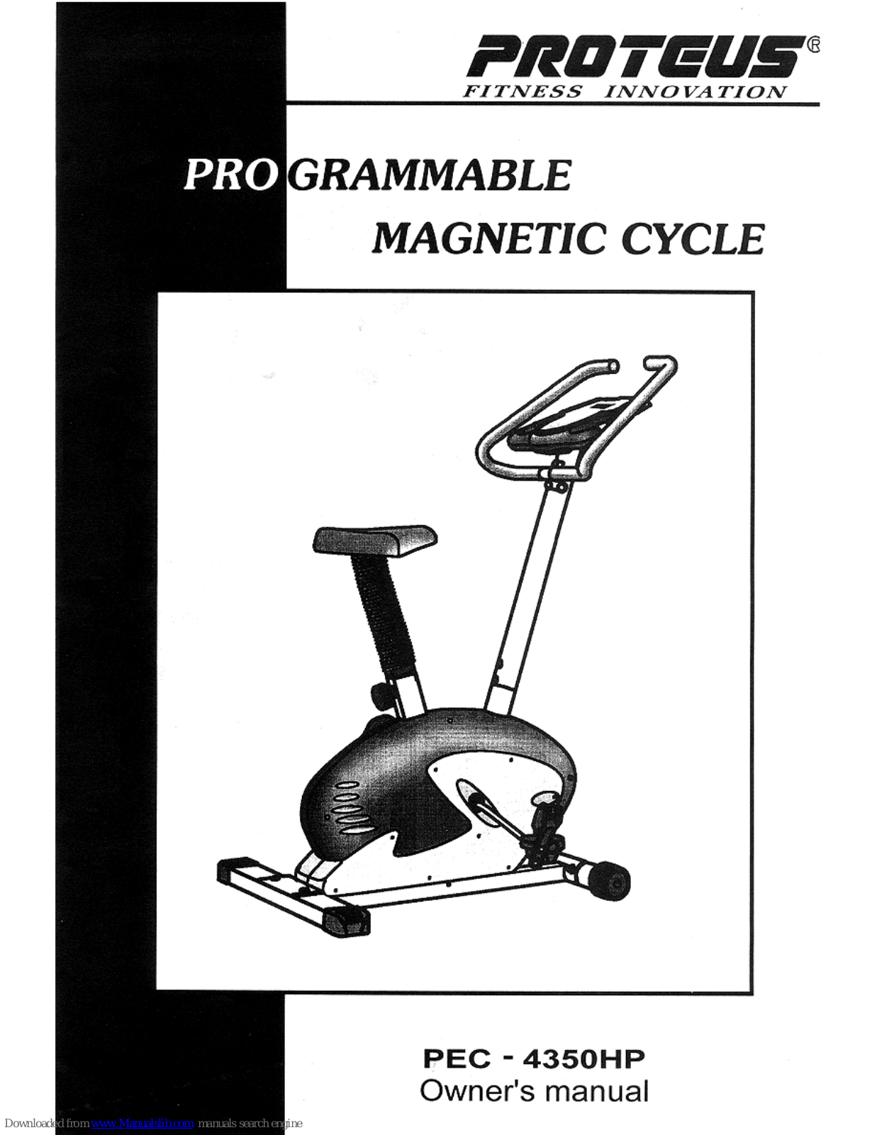 Proteus PEC-4350HP Owner's Manual