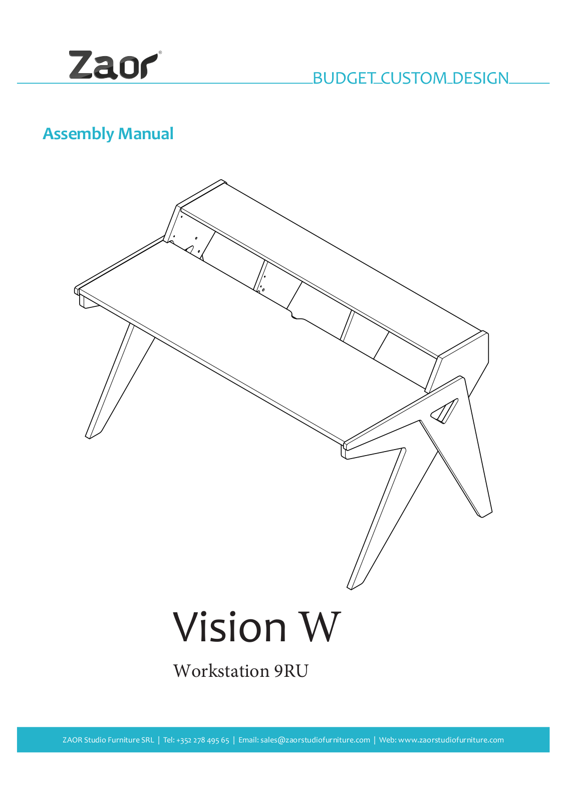 Zaor Vision W Assembly